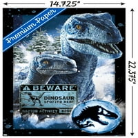 Јура Светот: Доминион-Диносаурус Забележан Тука Ѕид Постер, 14.725 22.375