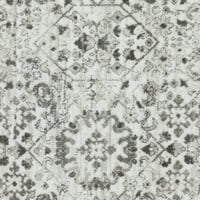 LOMAKNOTI RHANE ALREKA 2 '3' Grey Oriental затворен полипропилен акцент килим