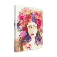 Мариета Коен уметност и дизајн 'Цветна серија 27' платно уметност