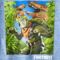 Добредојдовте на момчињата од кошула од Фортнит во џунглата официјално лиценцирана маица