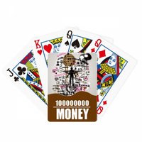 Графити Улица Цвет Човечки Модел Покер Играње Карти Смешни Рака Игра