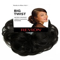 Revlon Big Twist Ponytail, црна
