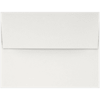 Luxpaper Покани коверти w Peel & Press, 3 4, природно бело пакување