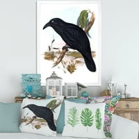 DesignArt 'Антички австралиски птици vi' Традиционална врамена уметничка печатење