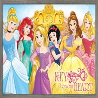 Дизни Принцеза-Клучеви Ѕид Постер, 14.725 22.375