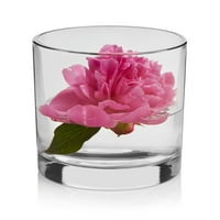 Либеј Капстан цилиндер стаклена вазна, сет од 4