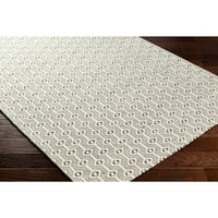 Уметнички ткајачи Невада Црн крем 6 '9' модерен килим за област на правоаголник