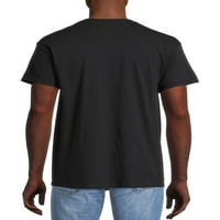 Biggie Smalls кратки ракави графички пуловер екипаж вратот опуштено вклопување маица пакет