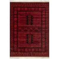 Нулум Били Традиционална плоча за облога со раб, 9 '2 12', црвено
