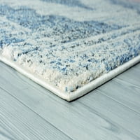 Обединети ткајачи Виена Сања потресена крем ткаена полипропилен област килим или тркач