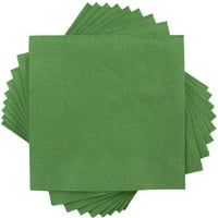 Хартија Масовно Средни Салфетки За Ручек, 6, 5х6, 5, 480 Кутија, Зелена