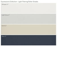 Колекција за прилагодени изрази, ролери за филтрирање на безжична светлина, шепот, 3 8 ширина 48 Должина