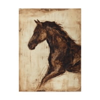 Трговска марка ликовна уметност „изморени коњи I“ платно уметност од Итан Харпер