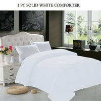 Цврст бел удобник достапен во неколку големини и бои, бело целосна