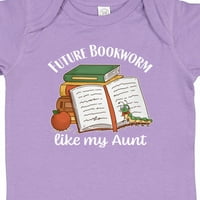 Инктастична Идна Книжарница Како Мојата Тетка Подарок Бебе Момче или Девојче Боди