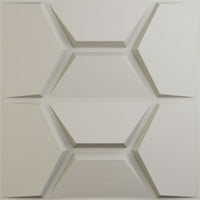 Ekena Millwork 5 8 W 5 8 H COLONY ENDURAWALL Декоративен 3Д wallиден панел, Ultracover Satin Blossom White White