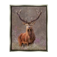 Sumbel Elk Portreate Forest Grove Animals & Insects сликање сив пловиј врамен уметнички печатен wallид уметност