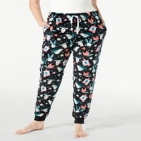 Panенски карирани манжетни за радост, панталони за спиење, големини на 3x