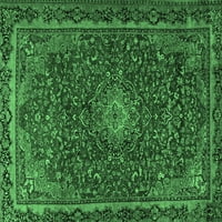 Ахгли Компанија Внатрешен Правоаголник Персиски Смарагд Зелен Традиционален Простор Килими, 8' 10'