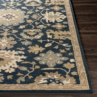 Уметнички ткајачи Гилгамеш морнарица Традиционална 7'6 9'6 Област килим