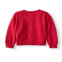 Чудо на нација Девојче за девојчиња Училиште Униформа плетено копче за кардиган џемпер