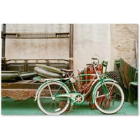 Трговска марка ликовна уметност „гроздобер велосипед“ платно уметност од Ариан Мошајди
