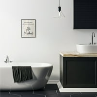 Stuple Industries одат голи смешно дрво текстура со бања за бања, графичка уметност, црна врамена уметничка печатена wallидна
