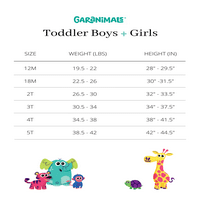 Garanimals Toddler Girl Graphic Graphic Tee, големини 12M-5T