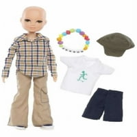 Мокси Бојс Вистинска надеж кукла - Истражување за рак на кукла од Јаксон момче