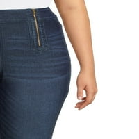Тера и Скај женски плус големина на фармерки од патент