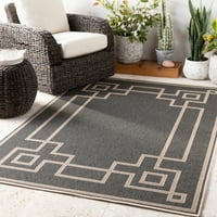 Уметнички ткајачи Алфреско цврста област килим, 'рѓа, 2'3 4'6