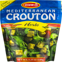 OSEM Meditarranean Herb Croutons Oz of 8