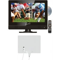 Суперсонична 13.3 Класа - HD, LED TV DVD комбинација - 720p, 60Hz и Mohu Leaf HDTV антена