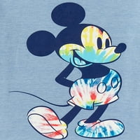 Графичка маица со момчиња Мики Маус, 2-пакет, големини 4-7