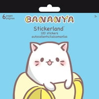 Bananya Mini Stickerland Pad - страница