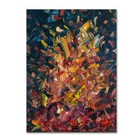 Трговска марка ликовна уметност „оган“ платно уметност од Jamesејмс В. nsонсон