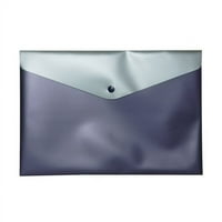 Пластичен пластичен метален пурпурен плик со затворање на предвремено, 1 4, коверти по пакет