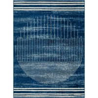 Уметнички ткајачи Флоранза Геометриска област килим, сина, 9'10 14 '