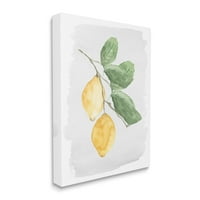Студената индустрија од лимон пар пар на меки лисја акварел сликарство, 48, дизајн од Лусил