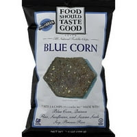 Храната треба да вкуси добро сино пченка сите природни чипови со тортилја, 5. мл