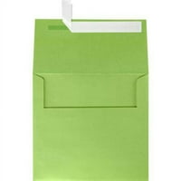 Luxpaper коверти за покани за кора и печат, 1 2, 80lb. Фервеј Зелен металик, пакет